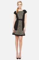 Thumbnail for your product : Erin Fetherston ERIN 'Liza' Belted Jacquard Fit & Flare Dress