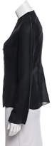 Thumbnail for your product : Cushnie Embellished Long Sleeve Top