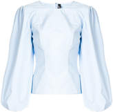 Calvin Klein 205W39nyc puff sleeve corset blouse