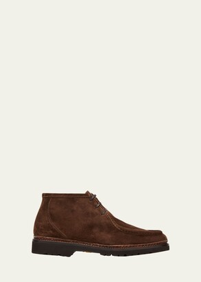 Carnell Moc Toe Black Suede Boots | Eviternity by The Jacket Maker