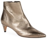 Thumbnail for your product : Isabel Marant Durfee Metallic Leather Ankle Boots