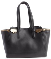 Thumbnail for your product : Ferragamo black leather small tote