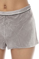 Thumbnail for your product : SLEEPING WITH JACQUES Velvet Shorts