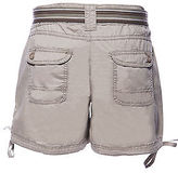 Thumbnail for your product : Apt. 9 Hippie Women 100% Cotton Cargo Shorts Flat Outdoor Summer Beach Pants Beige Blue