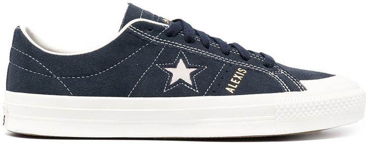 converse one star leather high top