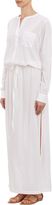 Thumbnail for your product : Theory Women's Cotton Voile Beach Maxi Dress-White