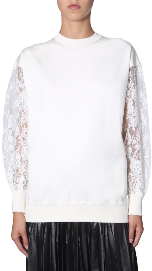 lace white jumper