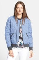 Thumbnail for your product : Rebecca Taylor Quilted Puffer Bomber Jacket