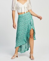 Thumbnail for your product : Fresh Soul - Women's Green Maxi skirts - Artesia Skirt - Size One Size, 14 at The Iconic