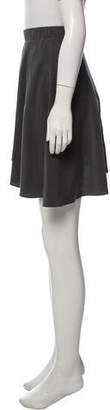Brunello Cucinelli Silk Knee-Length Skirt w/ Tags