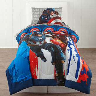 Marvel Captain America Civil War Twin Comforter