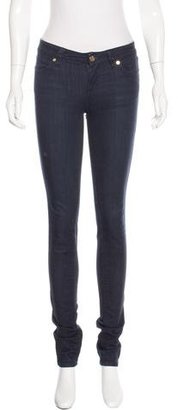 Tory Burch Mid-Rise Skinny Jeans
