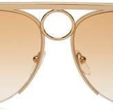 Thumbnail for your product : Chloé Romie Aviator Metal Sunglasses - Womens - Orange