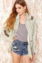 Thumbnail for your product : Nasty Gal Vintage Roped In Suede Jacket