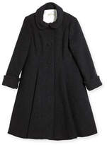 Thumbnail for your product : Helena Wool Topper Coat, Gray, Size 7-14