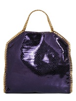 Thumbnail for your product : Stella McCartney Three Chain Falabella Metallic Bag