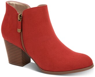 red ankle boots canada