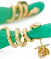 Thumbnail for your product : Daniela Villegas - Zacatecas 18kt Gold & Chrysoprase Drop Earrings - Womens - Green