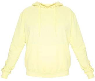 PrettyLittleThing Pale Lime Ultimate Oversized Hoodie