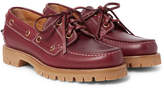 Thumbnail for your product : Gucci Leather Boat Shoes