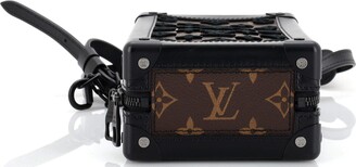 Louis Vuitton Monogram Tuffetage Vertical Soft Trunk PM