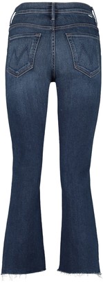 Mother Insider Crop Step Fray 5-pocket Jeans