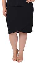 Thumbnail for your product : Stretch is Comfort Women's Plus Size Tulip Skirt