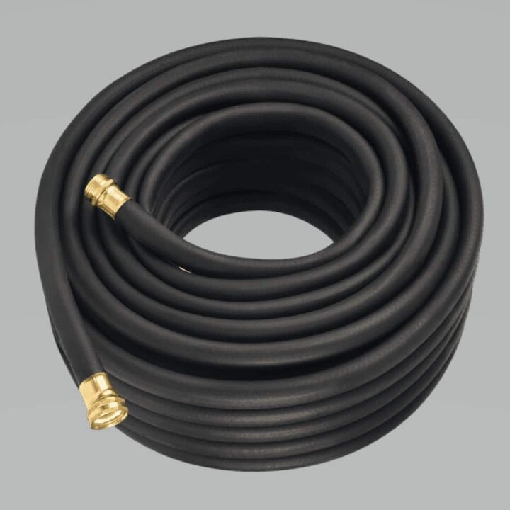 Flexon 1/2 in. Dia x 25 ft. Premium Rubber Garden Hose