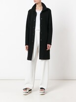 Thumbnail for your product : Yohji Yamamoto Pre-Owned Long Funnel Neck Jacket