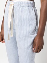 Thumbnail for your product : Semi-Couture Striped Drawstring Trousers