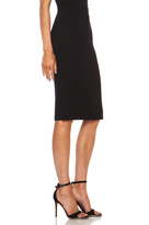 Thumbnail for your product : Givenchy Silver Zipper Pencil Viscose-Blend Skirt