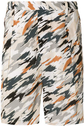 Lemaire camouflage shorts