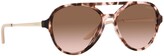Thumbnail for your product : Prada Pr 13ws Orchid Tortoise Sunglasses
