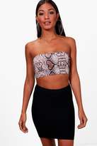Thumbnail for your product : boohoo Textured Mini Skirt