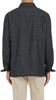Thumbnail for your product : Luciano Barbera Men's Checked Wool-Blend Twill Shirt