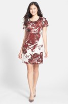 Thumbnail for your product : Marc New York 1609 MARC NEW YORK by Andrew Marc Print Scuba Shift Dress