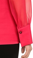 Thumbnail for your product : Max Mara Sheer Silk Chiffon Shirt
