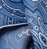 Thumbnail for your product : Turnbull & Asser Paisley-Print Silk Pocket Square