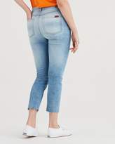 Thumbnail for your product : 7 For All Mankind High Waist Josefina with Destroyed Patchwork in Light Gallery Row