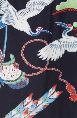RE/DONE '50s Tsuru Print Shirt
