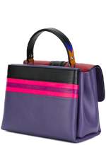 Thumbnail for your product : Paula Cademartori geometric motif satchel