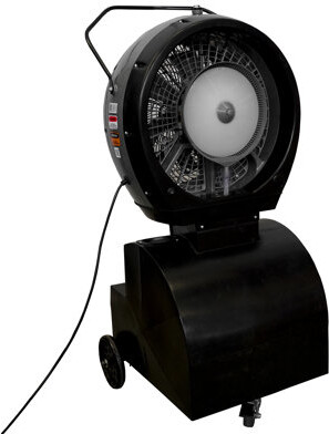 EcoJet by Joape Misting Fans CYCLONE 48" Pedestal Reservoir 18 Gal Fan