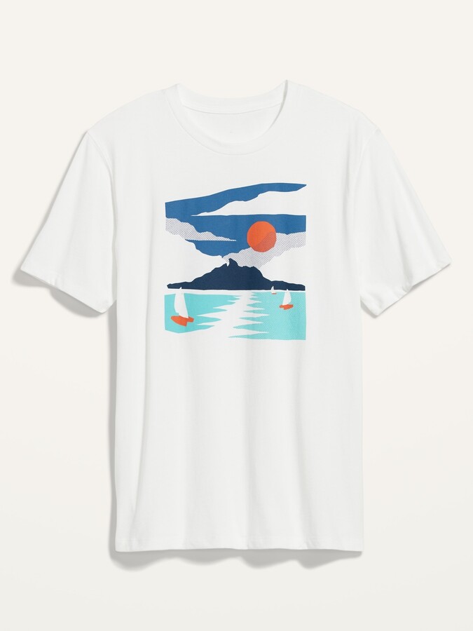 old navy mens graphic tees