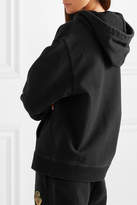 Thumbnail for your product : Kith - Jane Appliquéd Cotton-jersey Hoodie - Black