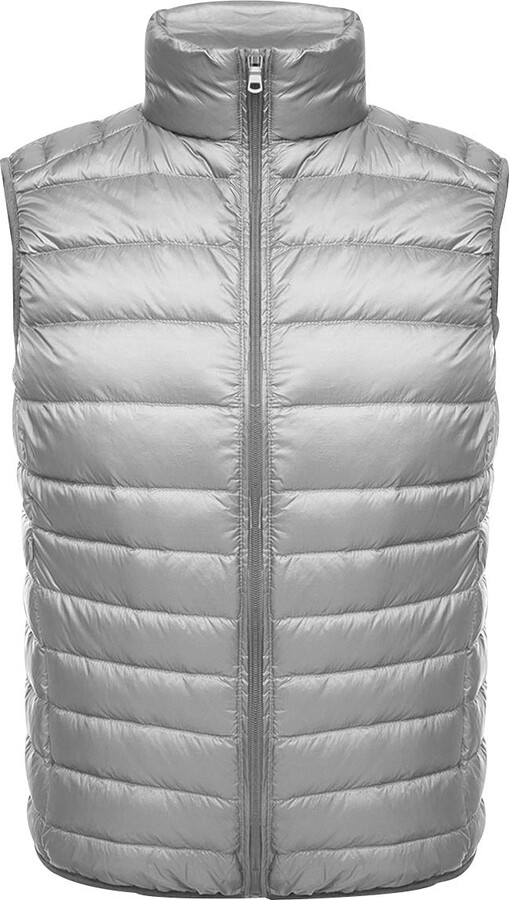Pengniao Lightweight Down Gilet Men Mens Body Warmer Ultra Light Down