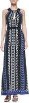Thumbnail for your product : Twelfth St. By Cynthia Vincent Leather Racerback Maxi Dress