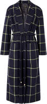 Thumbnail for your product : Mother of Pearl Anya Tie-front Wool-blend Coat