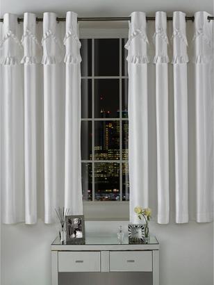 By Caprice Amoré Ruffles Lined Eyelet Curtains
