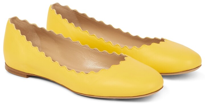 lemon yellow flats