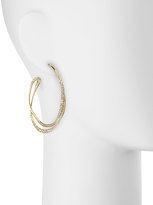 Thumbnail for your product : Alexis Bittar Orbiting Crystal Hoop Earrings